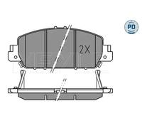 Pastiglie freno Assale anteriore 025 257 9216/PD MEYLE per HONDA HR-V