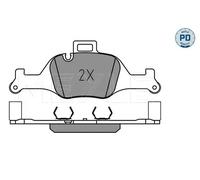 MEYLE Kit pastiglie freno, Freno a disco per BMW 025 259 0018/PD