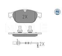 MEYLE 025 261 5820/PD Pastiglie freno Anteriore per Audi A6 A7 A8