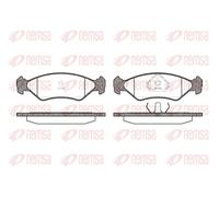 Pastiglie freno Assale anteriore 0285.10 REMSA per FORD MAZDA