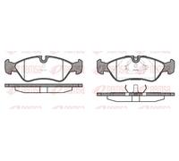 Pastiglie freno Assale anteriore 0286.10 REMSA per OPEL KADETT E Hatchback