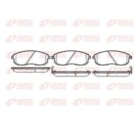 REMSA 0293.12 Kit pastiglie freni
