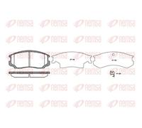 KAWE 0357 22 Kit pastiglie freni