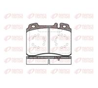 Pastiglie freno Assale anteriore 0379.20 REMSA per MERCEDES-BENZ 190 124 T-Model