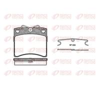 Pastiglie freno Assale anteriore 0385.00 REMSA per VW TRANSPORTER T4 Autobus
