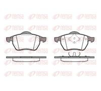 REMSA 0390.00 Kit pastiglie freni