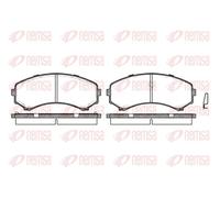 Pastiglie freno Assale anteriore 0396.00 REMSA per MAZDA MITSUBISHI