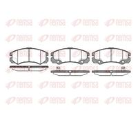 Pastiglie freno Assale anteriore 0425.32 REMSA per OPEL FRONTERA B