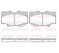 REMSA 0429.04 Kit pastiglie freni