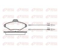 Pastiglie freno Assale anteriore 0438.04 REMSA per CITROËN XANTIA XANTIA Break