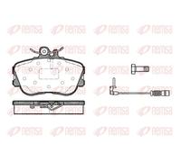 REMSA 0445.02 Kit pastiglie freni
