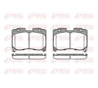 REMSA 0474.04 Kit pastiglie freni