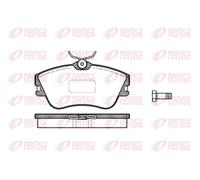 Pastiglie freno Assale anteriore 0480.00 REMSA per VW TRANSPORTER T4 Autobus