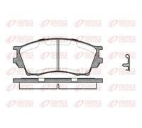REMSA 0491.00 Kit pastiglie freni