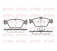 REMSA 0586.00 Kit pastiglie freni