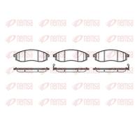 Pastiglie freno Assale anteriore 0598.12 REMSA per MITSUBISHI L200