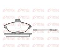 Pastiglie freno Assale anteriore 0602.02 REMSA per CITROËN PEUGEOT FIAT