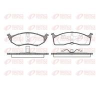 REMSA 0610.00 Kit pastiglie freni
