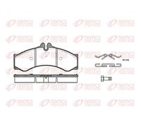 Pastiglie freno Assale anteriore 0614.00 REMSA per MERCEDES-BENZ VW