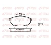 Pastiglie freno Assale anteriore 0631.10 REMSA per VW AUDI