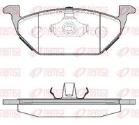 Pastiglie freno Assale anteriore 0633.00 REMSA per AUDI SKODA VW SEAT