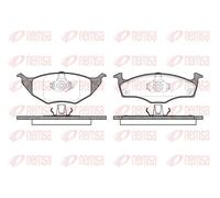 REMSA 0718.00 Kit pastiglie freni