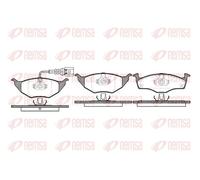 REMSA 0718.11 Kit pastiglie freni