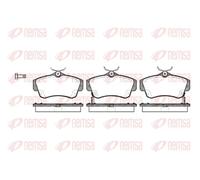 Pastiglie freno Assale anteriore 0753.02 REMSA per CHRYSLER PT CRUISER