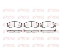 Pastiglie freno Assale anteriore 0771.32 REMSA per HYUNDAI TERRACAN