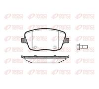 REMSA 0775.00 Kit pastiglie freni