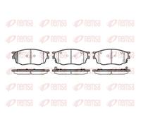 REMSA 0800.22 Kit pastiglie freni
