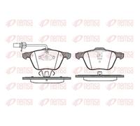 REMSA 0836.02 Kit pastiglie freni