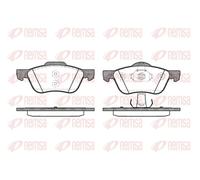 REMSA 0844.00 Kit pastiglie freni
