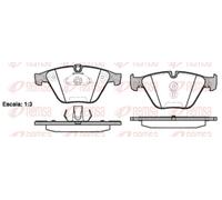 Pastiglie freno Assale anteriore 0857.20 REMSA per BMW 5 6 Cabriolet 6 Coupé