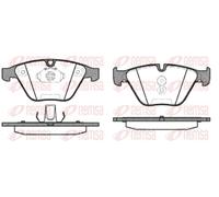 Pastiglie freno Assale anteriore 0857.30 REMSA per BMW 5 5 Touring 6 6 Cabriolet