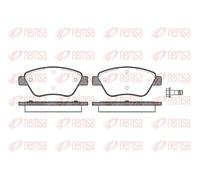 Pastiglie freno Assale anteriore 0858.10 REMSA per FIAT DOBLO MPV / Space wagon