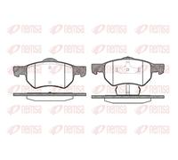 REMSA 0882.00 Kit pastiglie freni