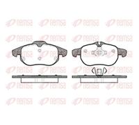 REMSA 0888.00 Kit pastiglie freni