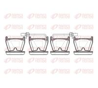 REMSA 0896.02 Kit pastiglie freni