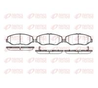 REMSA 0899.00 Kit pastiglie freni