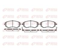 REMSA 0951.02 Kit pastiglie freni
