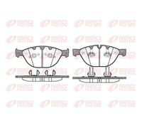 Pastiglie freno Assale anteriore 0958.10 REMSA per BMW ROLLS-ROYCE JAGUAR