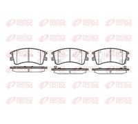 Pastiglie freno Assale anteriore 0970.02 REMSA per MAZDA 6 Hatchback