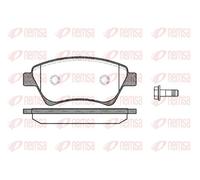 Pastiglie freno Assale anteriore 0976.00 REMSA per RENAULT KANGOO MEGANE II
