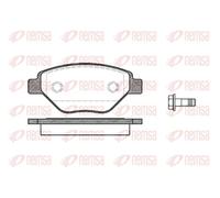 REMSA 0977.00 Kit pastiglie freni