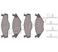 Pastiglie freno Assale anteriore 103 073 TOPRAN per VW SEAT