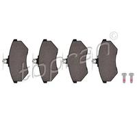 Pastiglie freno Assale anteriore 103 530 TOPRAN per AUDI VW SEAT