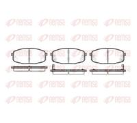 REMSA 1038.02 Kit pastiglie freni
