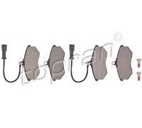 Pastiglie freno Assale anteriore 104 417 TOPRAN per AUDI 80 B3 Tre volumi 90 B3