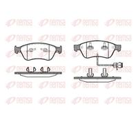 REMSA 1056.12 Kit pastiglie freni